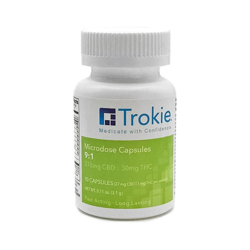 9:1 (CBD-THC) Trokie Capsule
