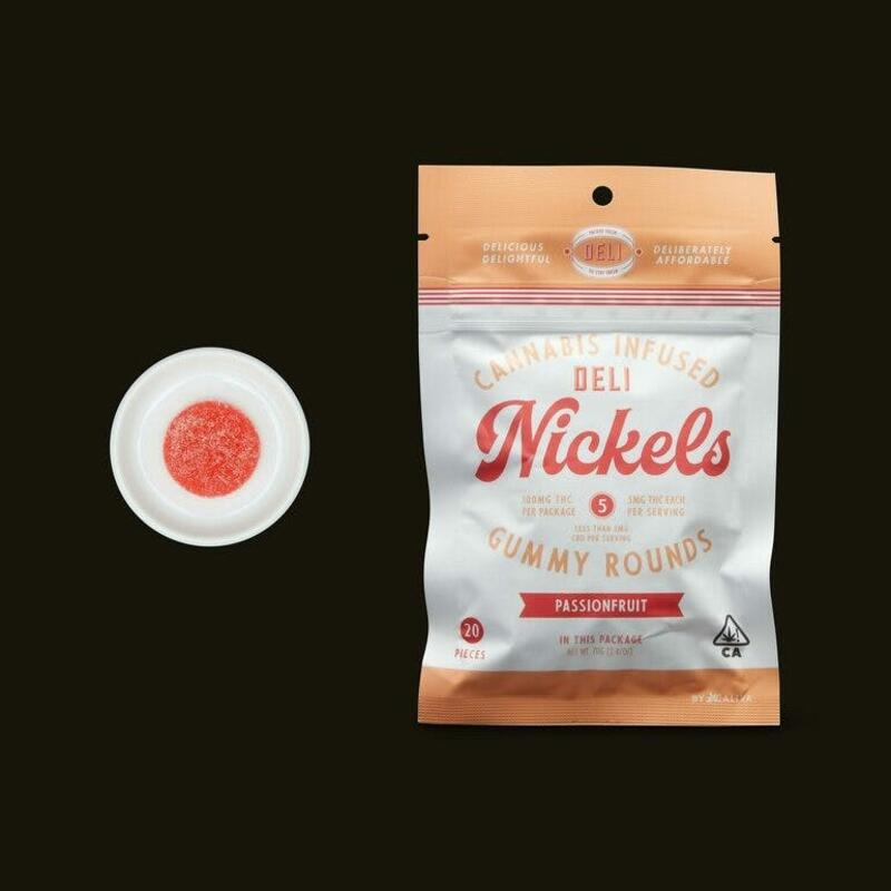 Deli nickels - SOL- Passionfruit gummy