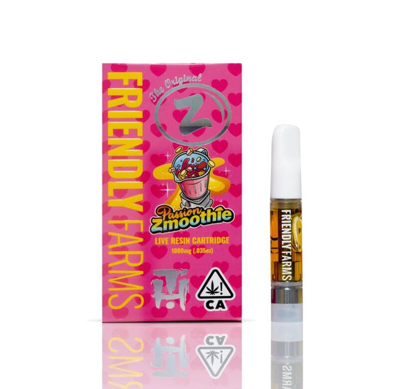 FF x TH - Passion Zmoothie - 1g Live Resin Cartridge