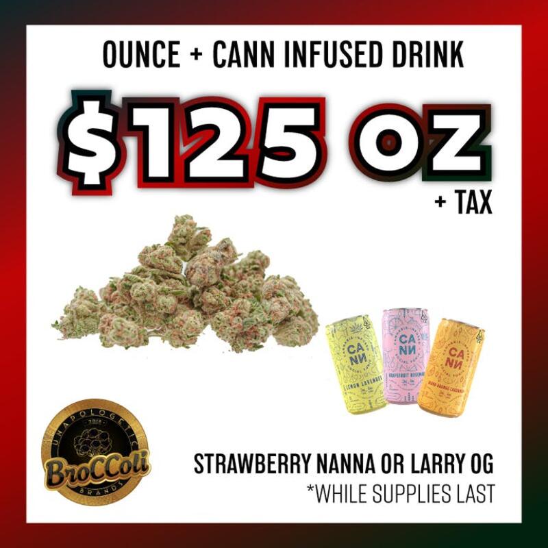 OUNCE + CANN FOR $125