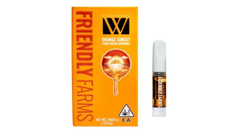 FF x WB - Orange Sunset - 1g Cured Resin Cartridge