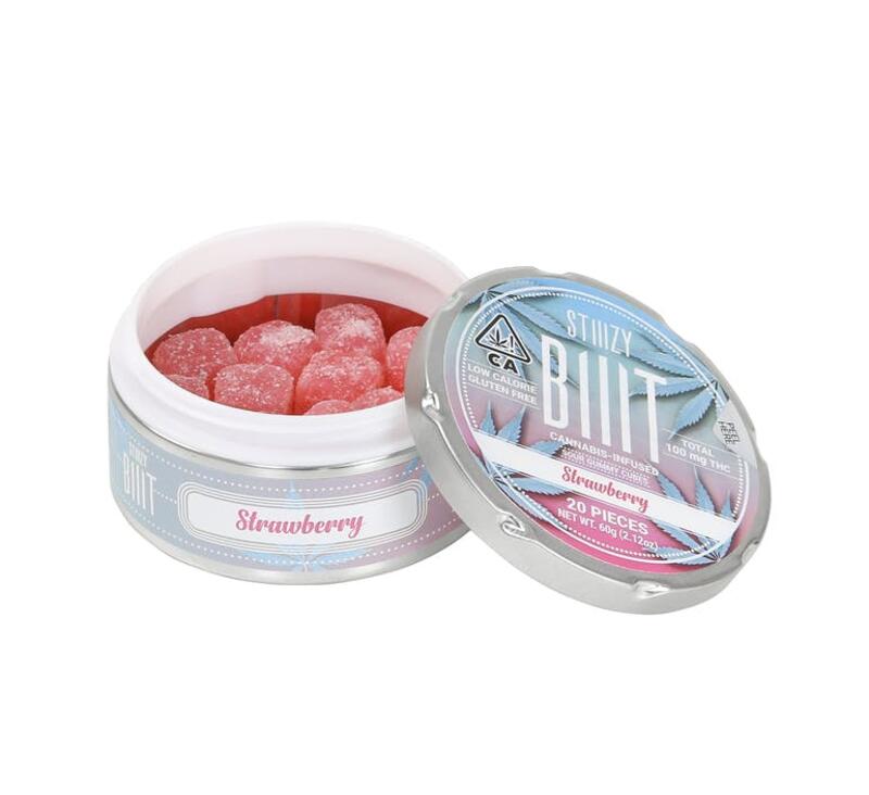 Strawberry BIIIT - Sour Gummy Cubes