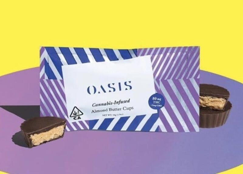 OASIS - OASIS: ALMOND BUTTER CUPS MILLIGRAMS
