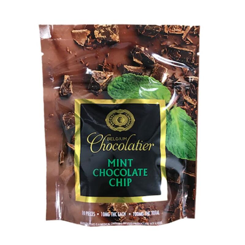 Encore Mint Chocolate Chip Pieces 100mg