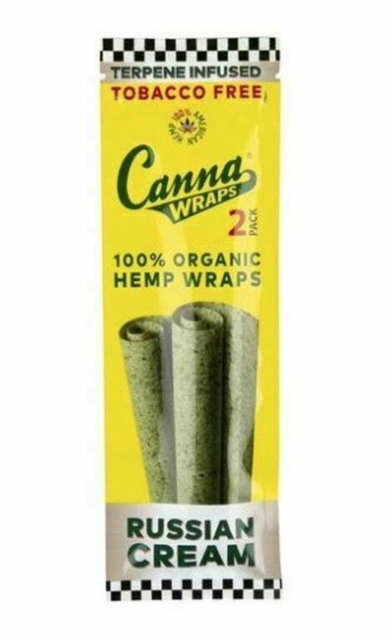 CannaWraps Hemp Wraps 2pk - Russian Cream
