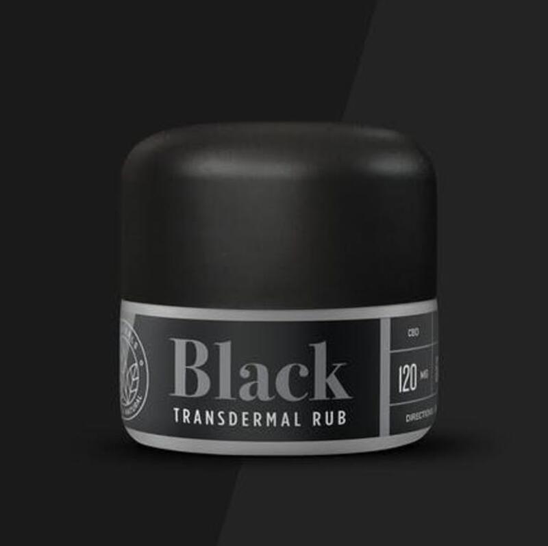 Black Transdermal Rub