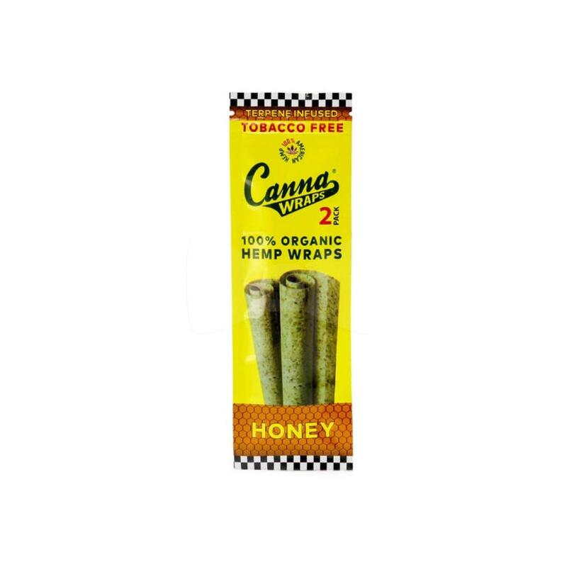 CannaWraps Hemp Wraps 2pk - Honey