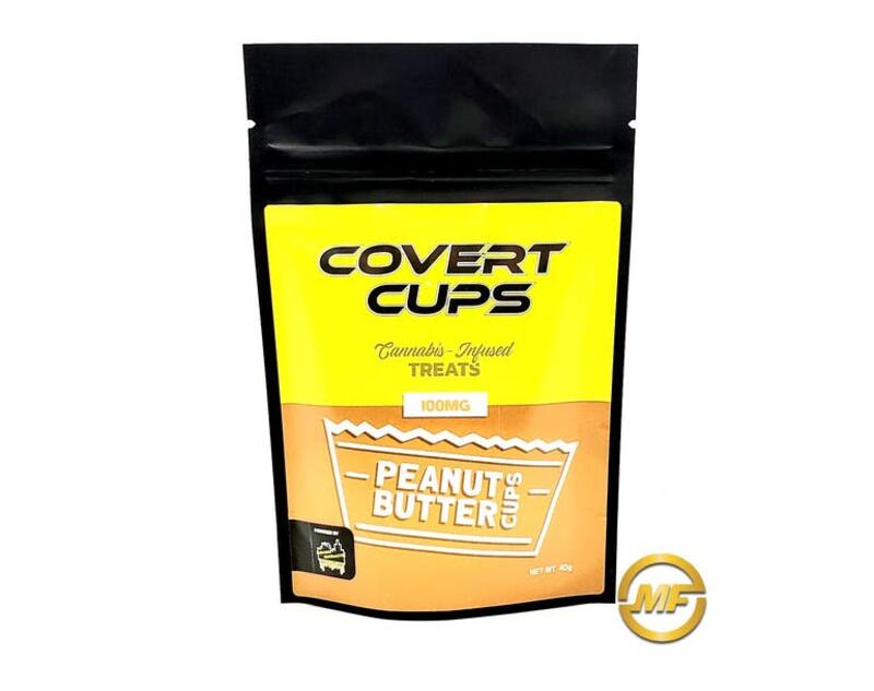 Covert Cups | Peanut Butter | 100mg