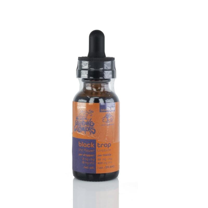 Carter’s Aromatherapy Design (C.A.D) - Green Dawg - Black Trop Flower Tincture - 500mg