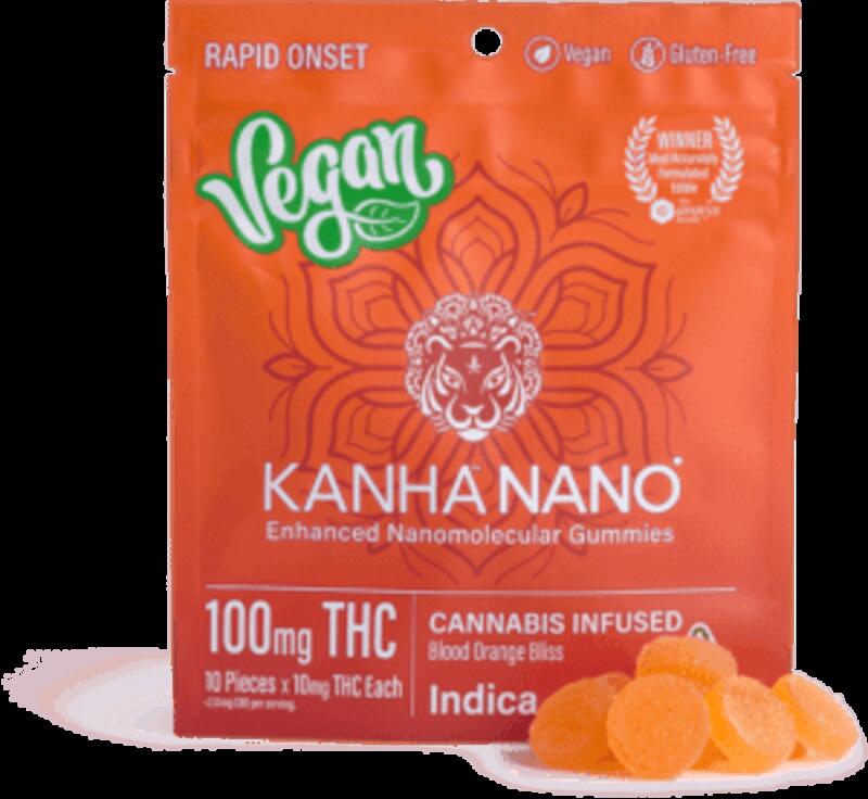 Kanha - NANO Vegan Blood Orange Bliss - 100mg