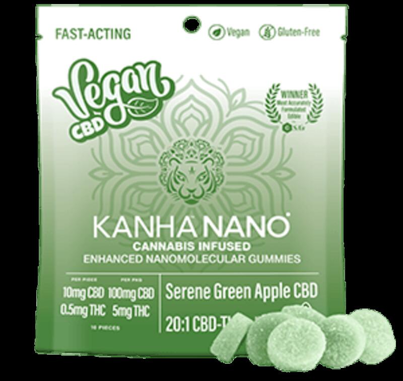 Kanha - NANO Vegan Serene Green Apple 20:1 - 5mg