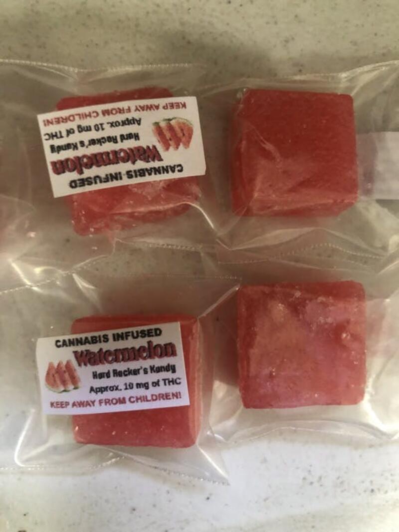 WATERMELON HARD CANDY - 10MG 1 Piece-$3, 4 pieces-$10