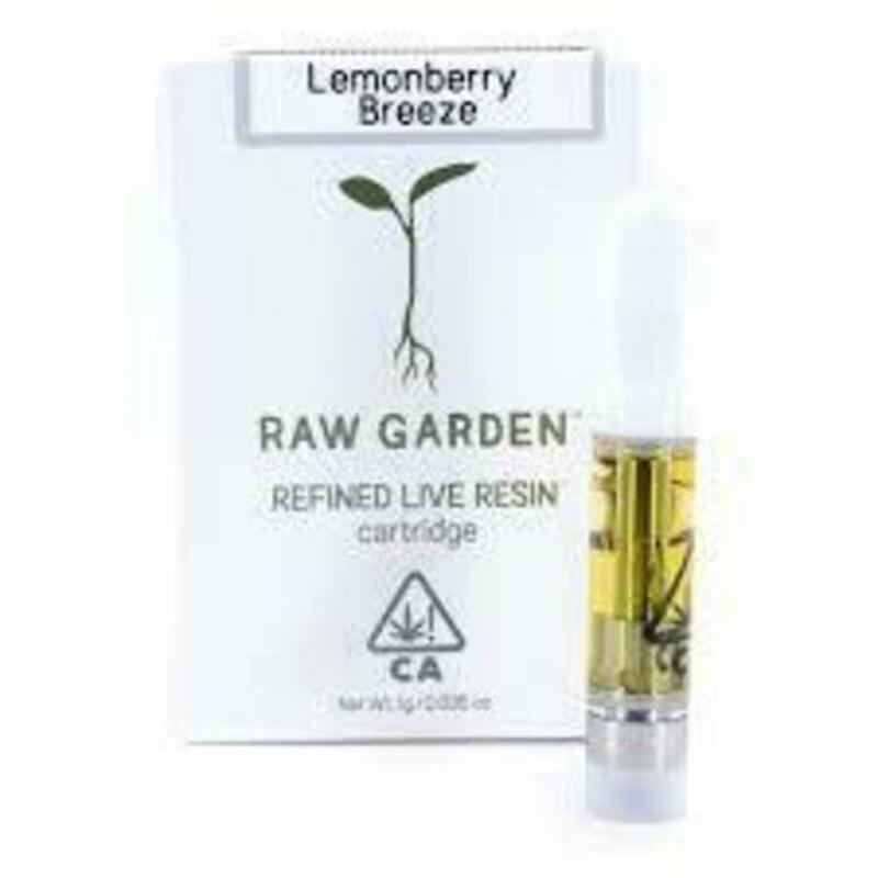 HULA DANCER LIVE RESIN CART BY RAW GARDEN - FULL 1000MG INDICA