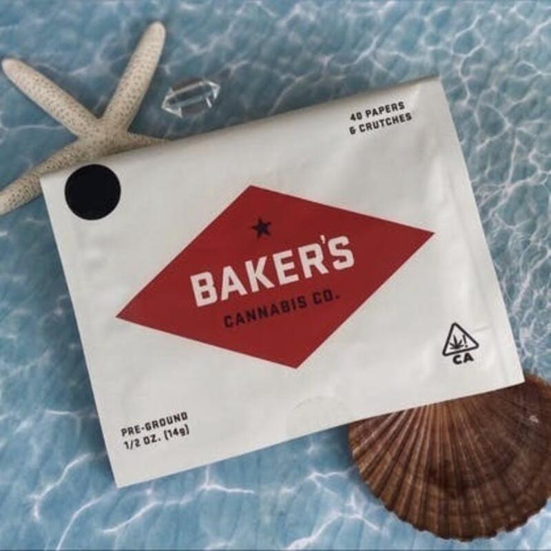 Baker’s - Garlic Breath (I) - pre-ground indica indoor flower - half ounce
