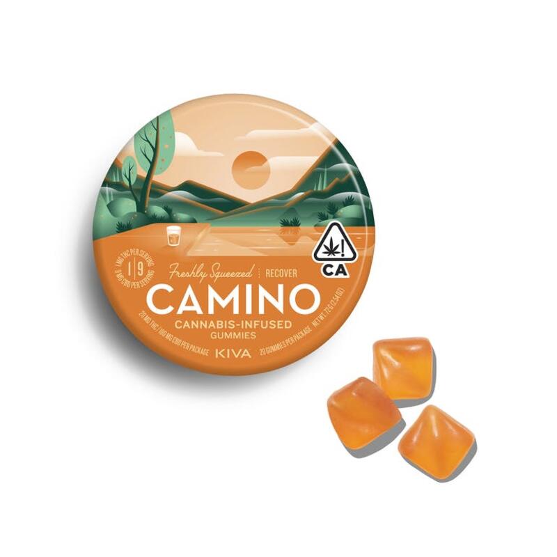 Camino Freshly Squeezed CBD "Recover" Gummies