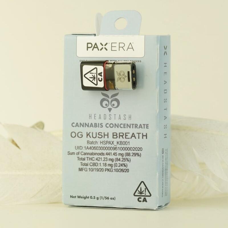 HEADSTASH - OG Kush Breath (I) - 0.5g PAX Pod