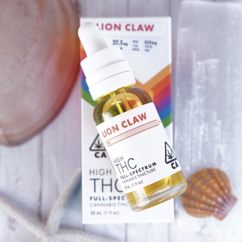 Chemistry - Lion’s Claw (S) - high THC tincture