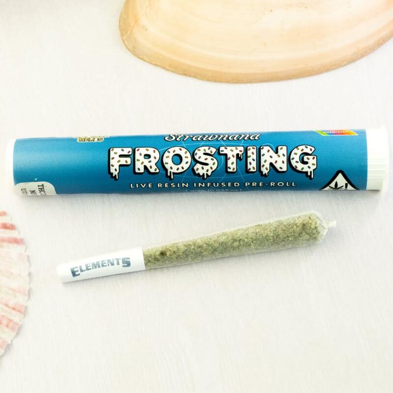 Chemistry - Strawnana Frosting (I) - 1 gram live resin infused pre-roll