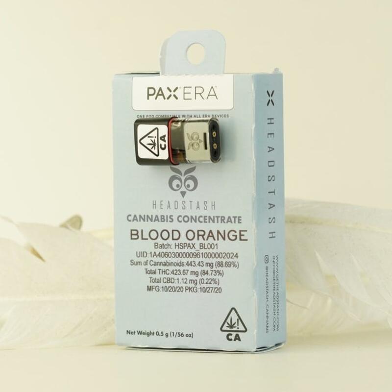 HEADSTASH - Blood Orange (S) - 0.5g PAX Pod