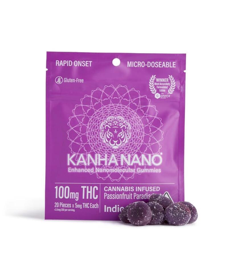 Kanha Nano Passionfruit Paradise Edible