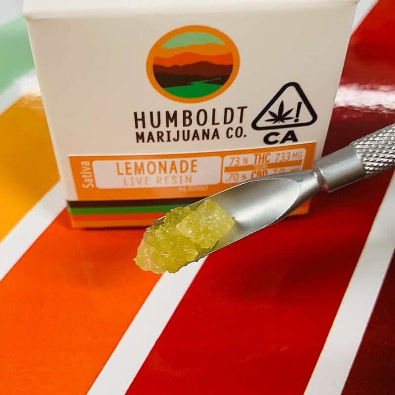 Humboldt Marijuana Co. - Lemonade Live Resin 1g ( Sativa)