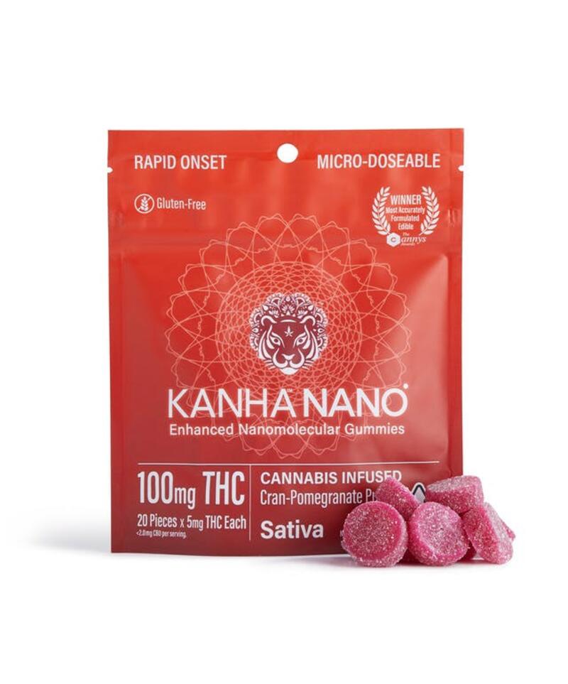 Kanha Nano Cran-Pomegranate Punch Edible