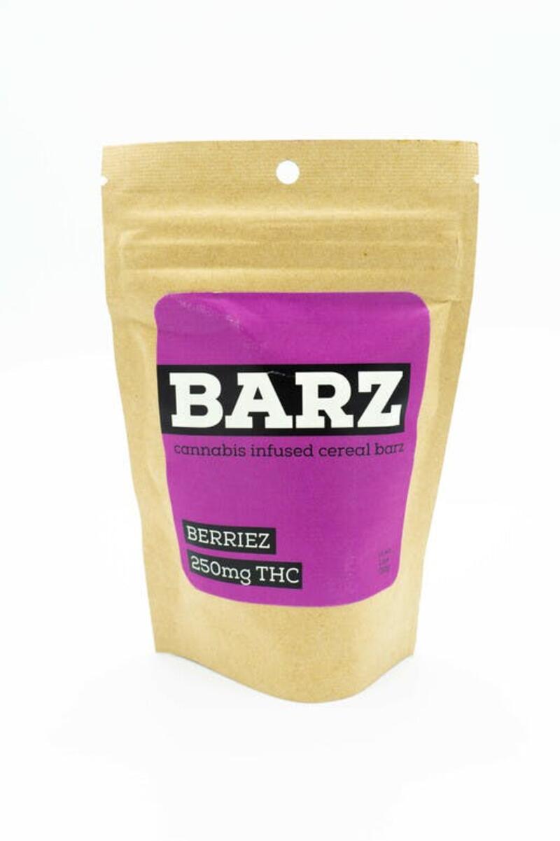 BARZ | BERRIEZ Cereal Treat 250mg THC - HIGH DOSE