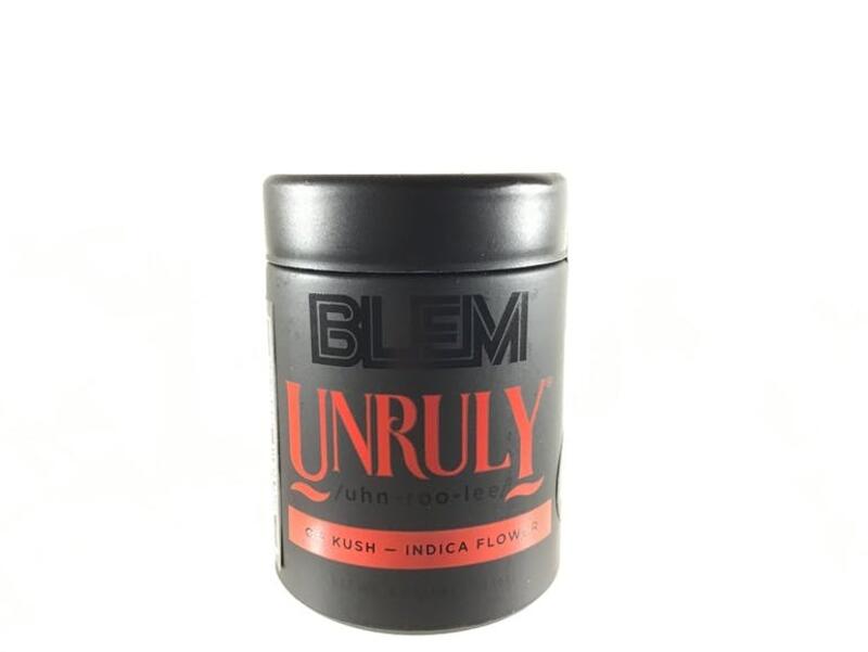 Blem - Unruly OG (I) 3.5g, 1 item