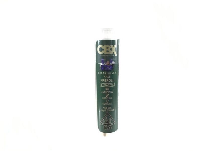 CBX - Super Silver Haze 0.75g Preroll