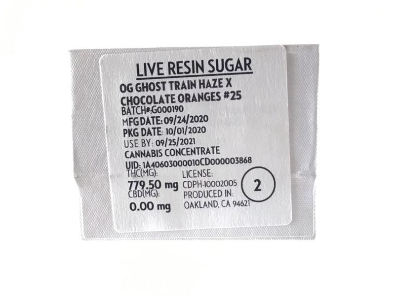 710 Labs - (LS-2) OGGTH x Chocolate Oranges #25 - Live Sugar 1g