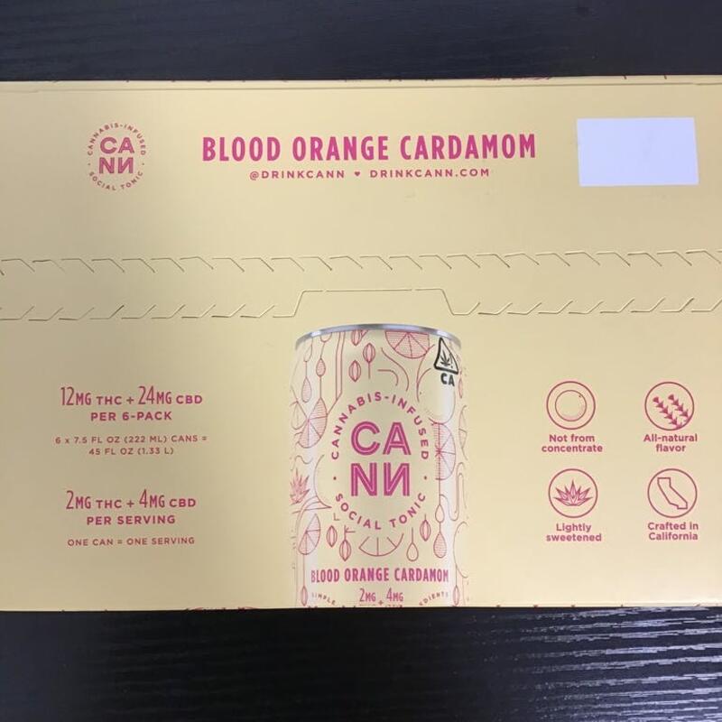 CANN - Blood Orange Cardamom 6pk, 6 Pack
