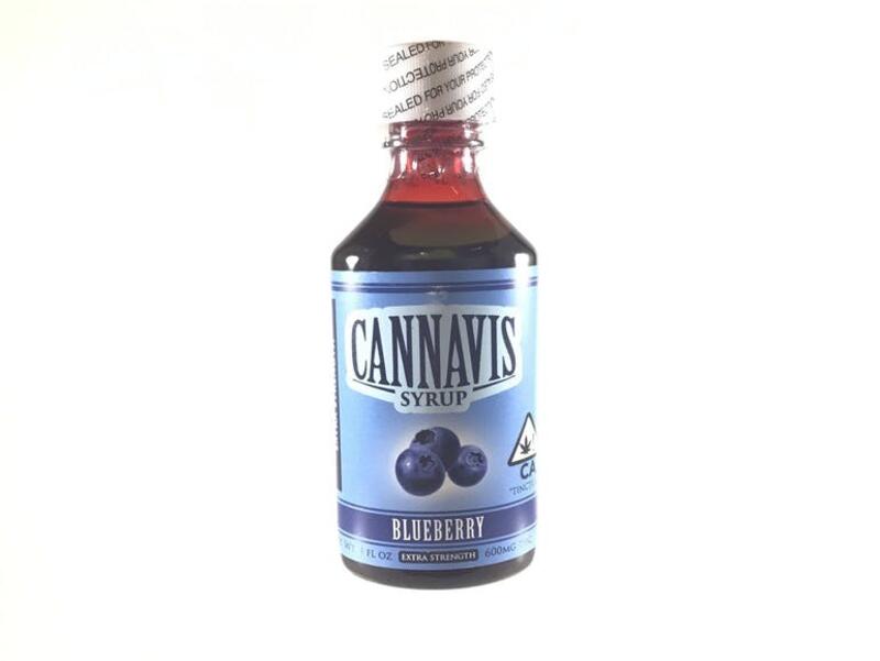 Blueberry Cannavis Syrup 4oz