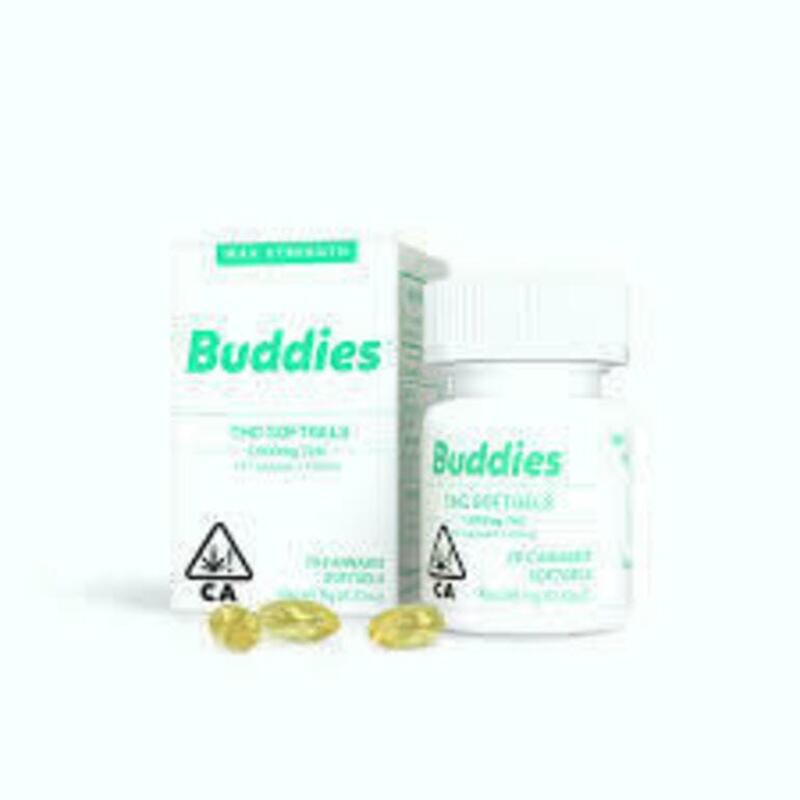 Buddies - Capsule - 100mg THC 10pc