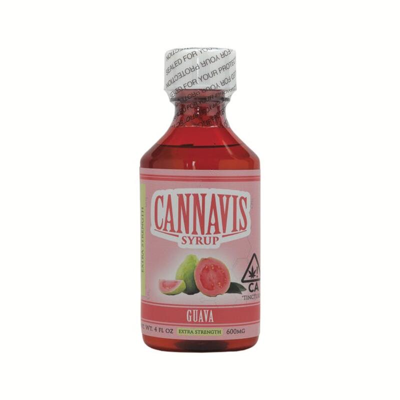 600mg Guava THC Syrup - Extra Strength
