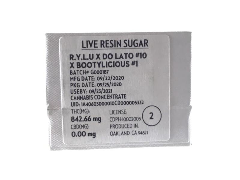 710 Labs - (LS-2) R.Y.L.U x Do Lato #10 x Bootylicious #1 - Live Sugar