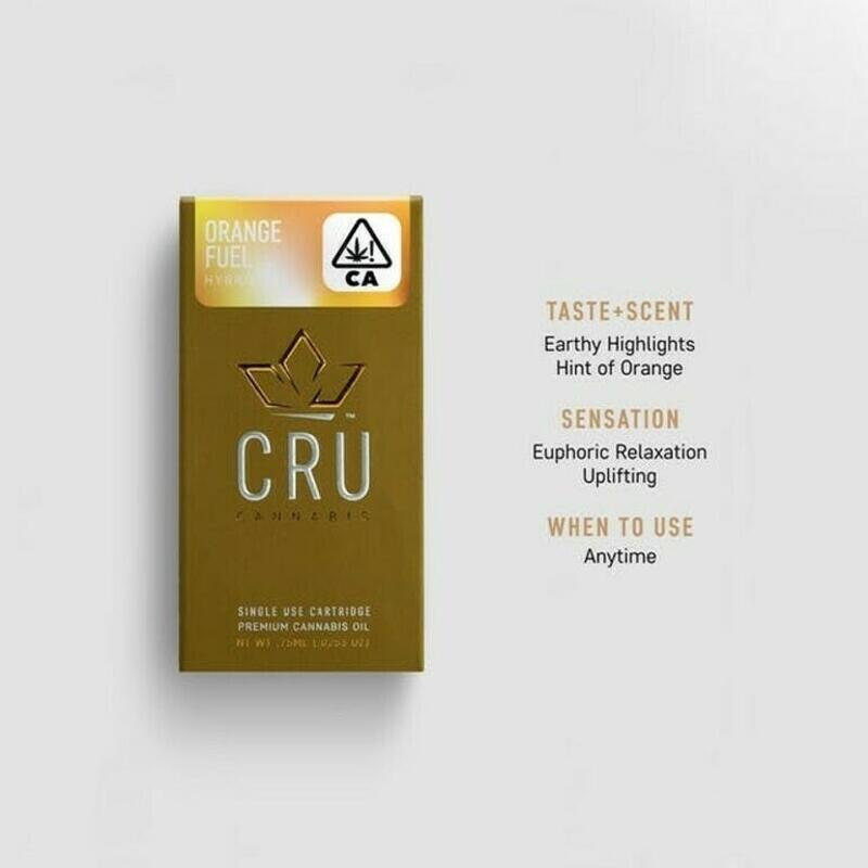 CRU | Cru - Cartridge - Orange Fuel - .75g