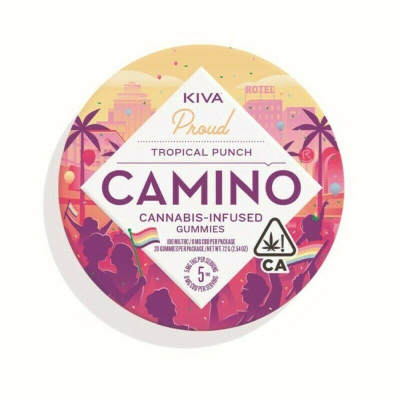 Camino Gummies | Camino - 100mg Gummies - Pride Tropical Punch