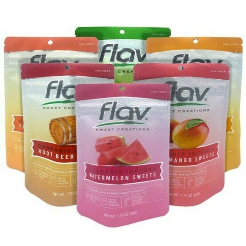 Flav | Flav Sweet Creations - 10pk 100mg Mango Hard Candy