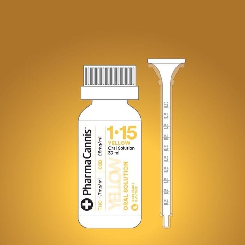 Yellow Oral Solutions (5X concentration) 1:15