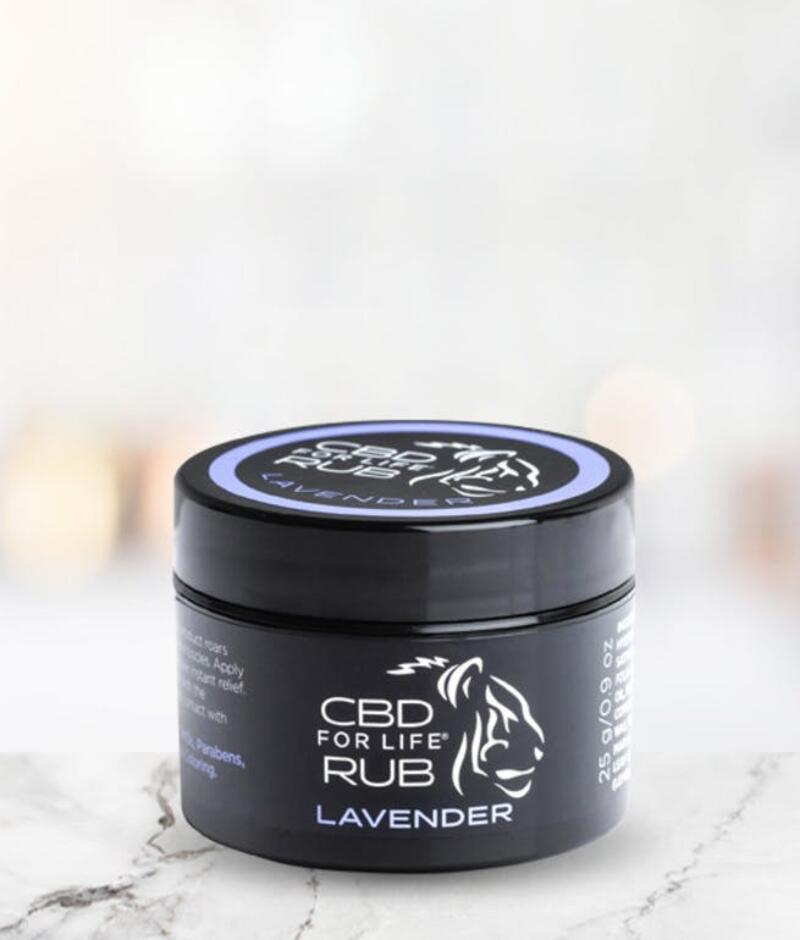 CBD for Life - Pure CBD for Life Rub (Lavender)