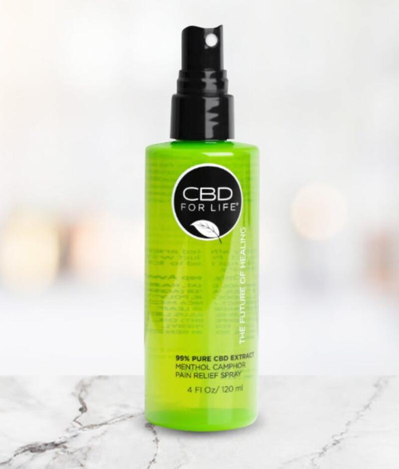 CBD for Life - Pure CBD Pain Relief Spray