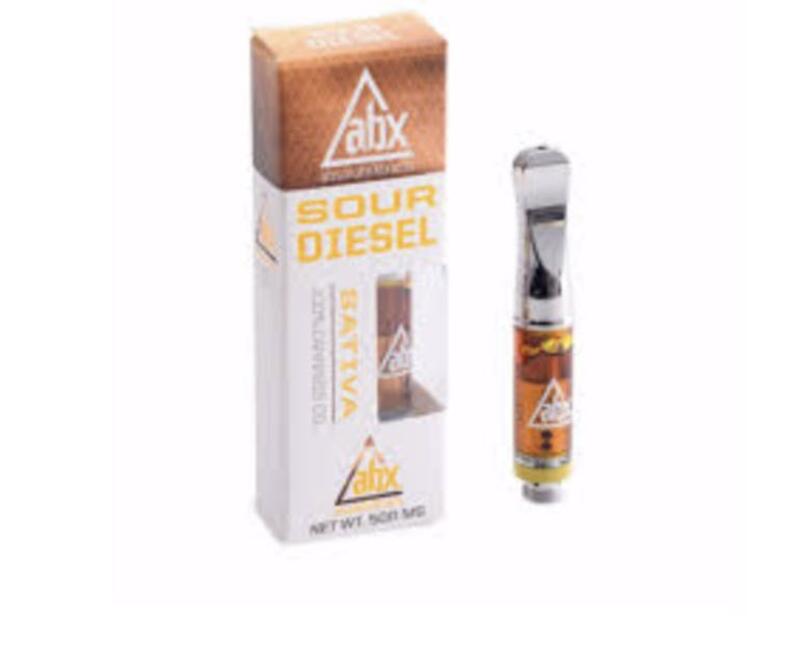 Absolute Xtracts - Absolute Extracts: Sour Diesel Vape Cartridge (500MG)