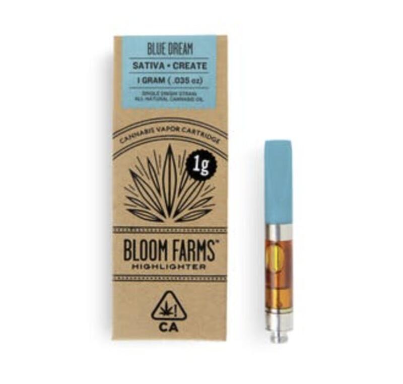 Bloom Farms: 1G Highlighter Cartridge - Blue Dream