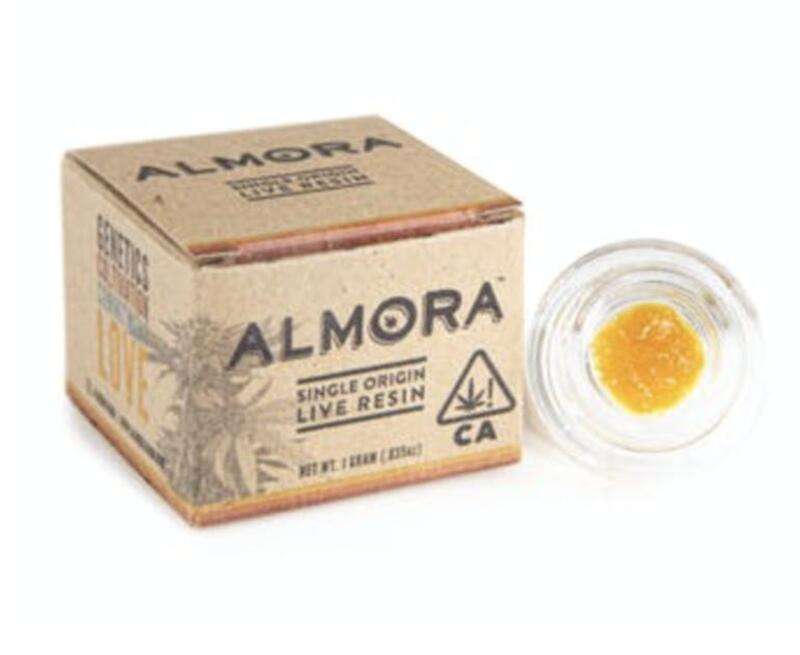 Almora Farms - Amora: Live Resin Sugar (1G) - Cookies & Cream