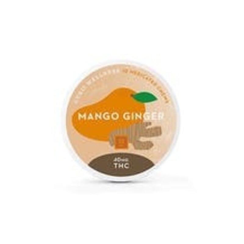 Curio | Mango Ginger Chews | 40mg THC