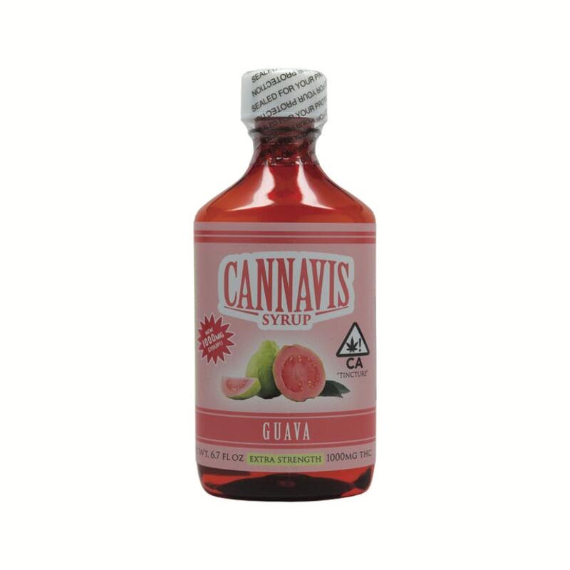 1,000mg Guava THC Syrup - Extra Strength