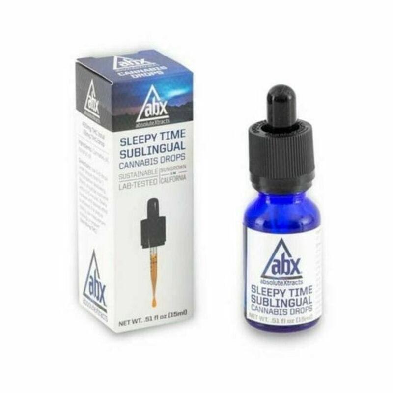 Absolute Xtracts: Sleepy Time Sublingual Cannabis Drops