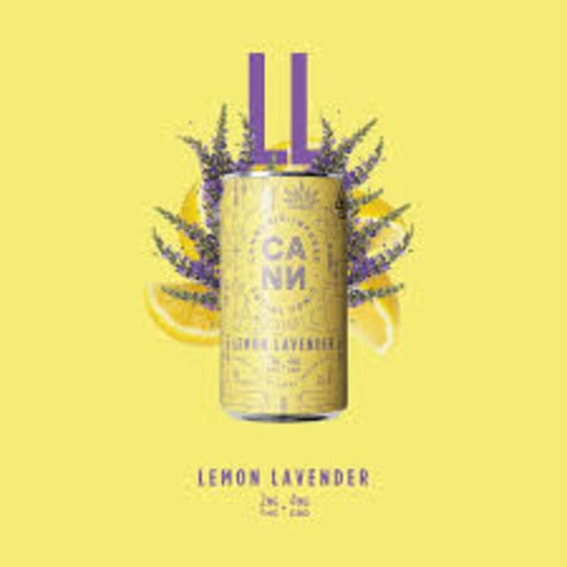 CANN: Cannabis-Infused Tonic - Lemon Lavender, 6-PACK