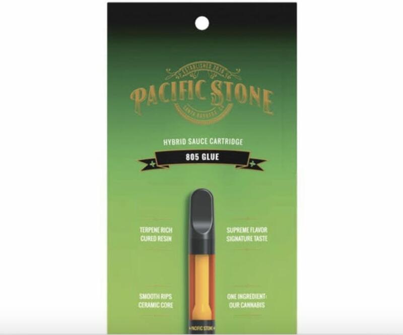 *STAFF PICK!* Pacific Stone: Smooth Rips 1G Vape Cartridge - 805 Glue