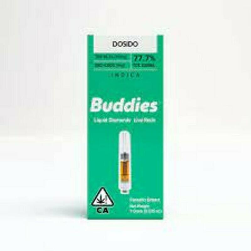 Buddies - Forbidden Zkittlez Live Resin Liquid Diamonds Disposable Cart .5g (Indica)